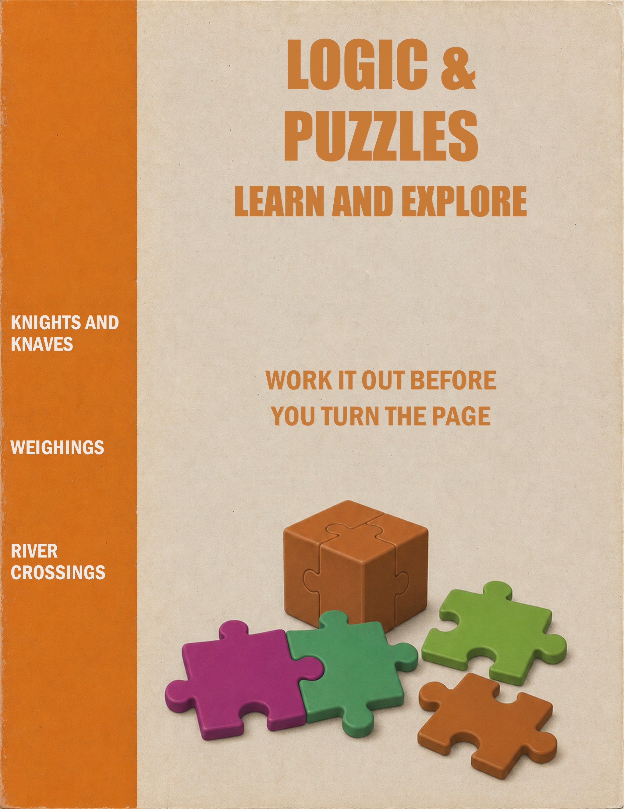 Front cover of LOGIC & PUZZLES: Learn and Explore